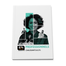 Catalogue de vêtements professionnels pour les secteur de l'agroalimentaire, de la santé et des métiers de bouche